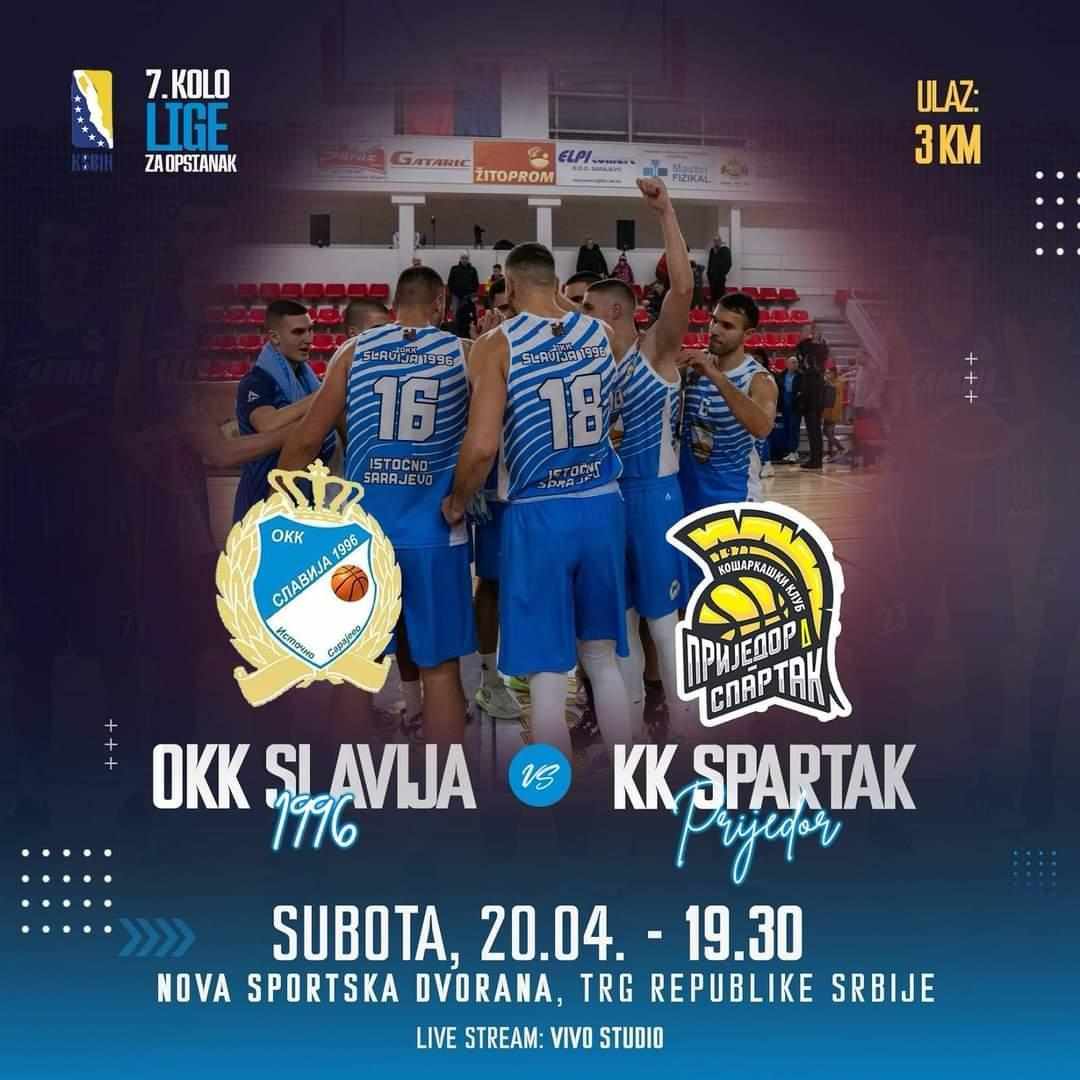 ОКК "СЛАВИЈА"- КК "СПАРТАК"